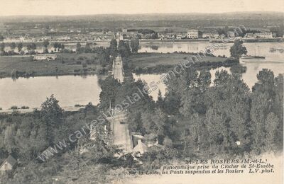 Carte postale ancienne Les Rosiers-sur-Loire