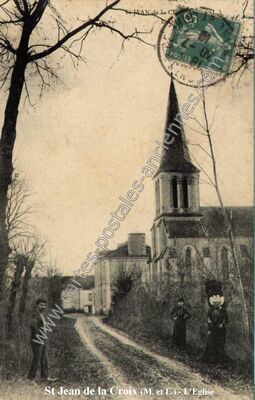 Carte postale ancienne Saint Jean de la