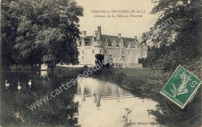 Carte postale ancienne La Ville au Fourrier — Vernoil (Maine-et-Loire)