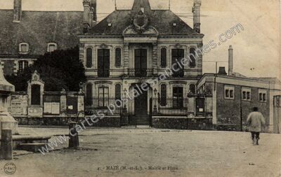 Carte postale ancienne Mazé
