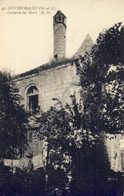 Carte postale ancienne Fontevrault — Fontevraud-l'Abbaye (Maine-et-Loire)