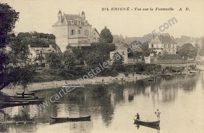 Carte postale ancienne Erigne — Mûrs-Erigné (Maine-et-Loire)