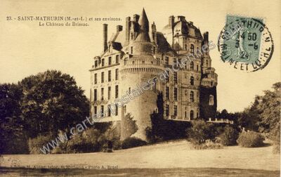 Carte postale ancienne St Mathurin — Saint-Mathurin-sur-Loire (Maine-et-Loire)