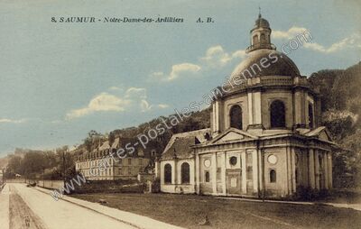 Carte postale ancienne Notre-Dame-des-Ardilliers — Saumur (Maine-et-Loire)