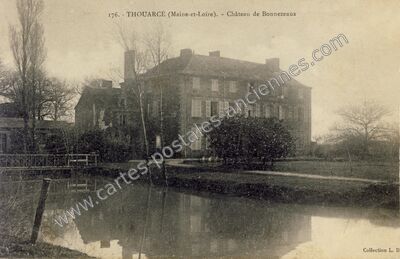 Carte postale ancienne Château de Bonnezeaux — Thouarcé (Maine-et-Loire)