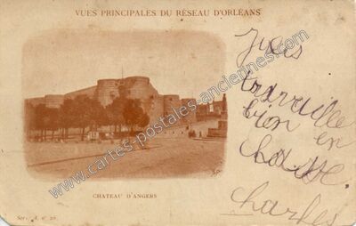 Carte postale ancienne Angers Ch — Angers (Maine-et-Loire)