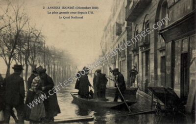 Carte postale ancienne Angers In — Angers (Maine-et-Loire)