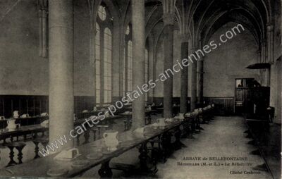 Carte postale ancienne Abbaye de Bellefontaine — Bégrolles-en-Mauges (Maine-et-Loire)