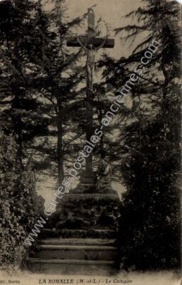 Carte postale ancienne Le Calvaire — La Bohalle (Maine-et-Loire)