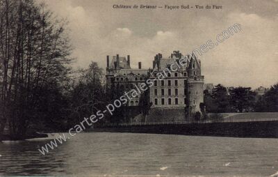 Carte postale ancienne Chateau de Brissac — Brissac-Quincé (Maine-et-Loire)