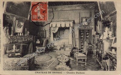 Carte postale ancienne Chateau de Brissac — Brissac-Quincé (Maine-et-Loire)