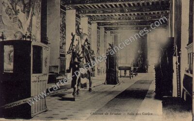 Carte postale ancienne Chateau de Brissac — Brissac-Quincé (Maine-et-Loire)