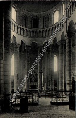 Carte postale ancienne Abbaye de Fontevrault — Fontevraud-l'Abbaye (Maine-et-Loire)