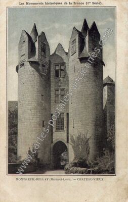 Carte postale ancienne CHATEAU-VIEUX — Montreuil-Bellay (Maine-et-Loire)