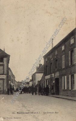 Carte postale ancienne Montrevault