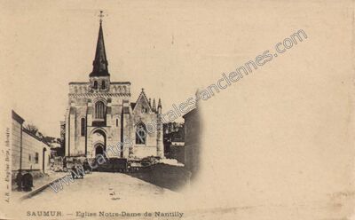 Carte postale ancienne Nantilly — Saumur (Maine-et-Loire)