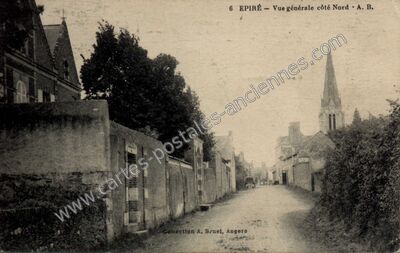 Carte postale ancienne Epire — Savennières (Maine-et-Loire)
