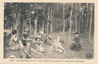 Carte postale ancienne La Bastide — Non Localisée (Lozère)