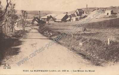Carte postale ancienne Le Bleymard