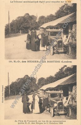 Carte postale ancienne La Bastide — La Bastide-Puylaurent (Lozère)