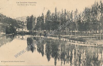 Carte postale ancienne La Truyere — Le Malzieu-Ville (Lozère)
