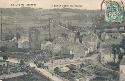 Carte postale ancienne La Lozère illustrée — Rimeize (Lozère)