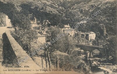 Carte postale ancienne Rousses