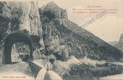 Carte postale ancienne Rozier — Le Rozier (Lozère)