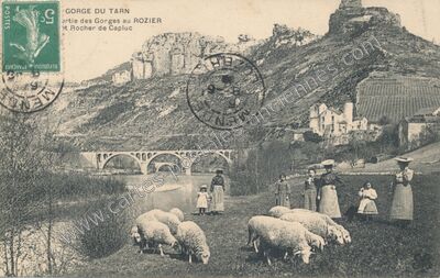 Carte postale ancienne Rozier — Le Rozier (Lozère)