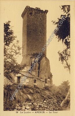 Carte postale ancienne Apcher — Saint-Chély-d'Apcher (Lozère)