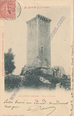 Carte postale ancienne LA LOZÈRE ILLUSTRÉE — Saint-Chély-d'Apcher (Lozère)