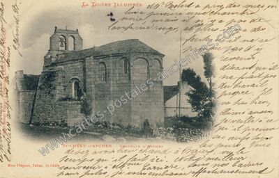 Carte postale ancienne Chapelle d'Apcher — Saint-Chély-d'Apcher (Lozère)