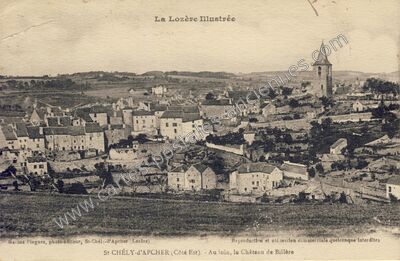 Carte postale ancienne La Lozère Illustrée — Saint-Chély-d'Apcher (Lozère)