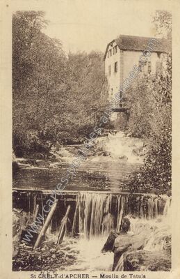 Carte postale ancienne Tatula — Saint-Chély-d'Apcher (Lozère)