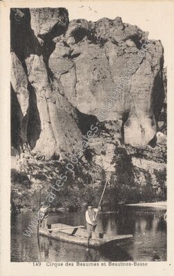 Carte postale ancienne Beaumes Basses — Saint-Georges-de-Lévéjac (Lozère)
