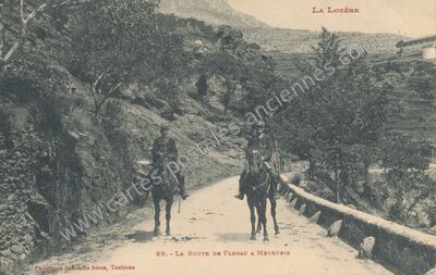 Carte postale ancienne Vebron