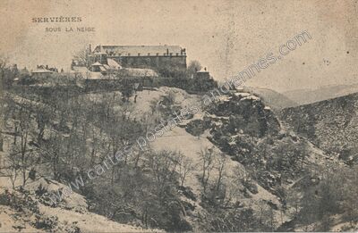 Carte postale ancienne Servières