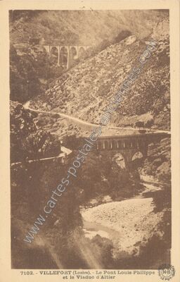 Carte postale ancienne Villefort
