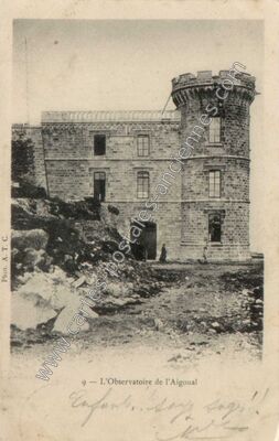 Carte postale ancienne Mont Aigoual — Bassurels (Lozère)