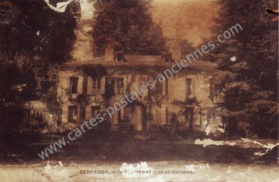 Carte postale ancienne Poudenas