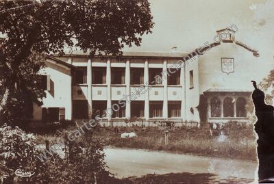 Carte postale ancienne Maison de retraite — Sos (Lot-et-Garonne)