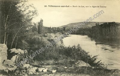 Carte postale ancienne Villeneuve-sur-Lot