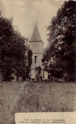 Carte postale ancienne Moulinet