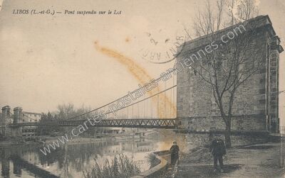 Carte postale ancienne Libos — Monsempron-Libos (Lot-et-Garonne)