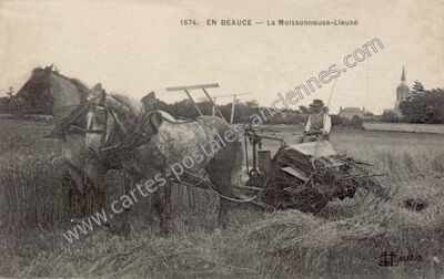 Carte postale ancienne En Beauce — Non Localisée (Loiret)