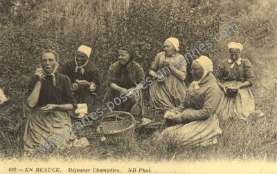 Carte postale ancienne En Beauce — Non Localisée (Loiret)