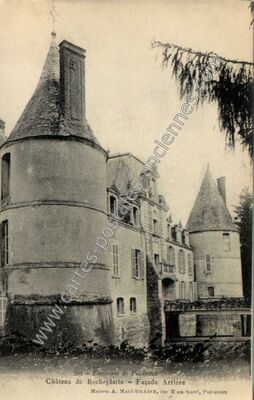 Carte postale ancienne Chateau de Rocheplatte — Aulnay-la-Rivière (Loiret)