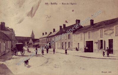 Carte postale ancienne Batilly — Batilly-en-Gâtinais (Loiret)