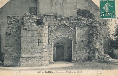 Carte postale ancienne Batilly — Batilly-en-Gâtinais (Loiret)