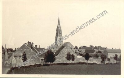 Carte postale ancienne Beaune la Rolande — Beaune-la-Rolande (Loiret)